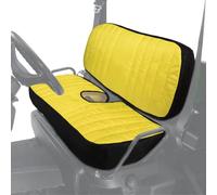 Mid-Size Bench Seat Cover Compatible with John Deere LP66449 for Gator XUV560 XUV590 - Front Cushioned Seats Weatherproof Oxford 300D Fabric
