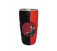 Mid-South Products Elvis Presley '68 Name Embossed Silicone Sleeved Double Insulated Travel Mug 16 oz