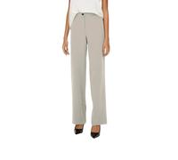 Mid Straight Pant in Grey Pumice - female - ONLY - Straight Trousers - White - M - Trousers M