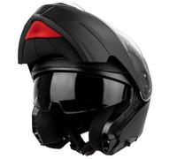 MIDA MV-5 Motorcycle Helmet ECE 22.06 Certified P/J Rated Dual Visor Modular Flip-Up Helmet - Impact-Resistant ABS Shell, Removable Washable Liner, Riding Safety Gear