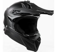 MIDA MV-8 MX Motocross Helmet Full Face Off-Road Motorcycle Helmet with Peak , ECE R22.06 Certified (Matt Black, 2XL)