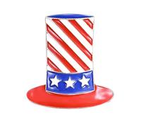 Midari American Flag Lapel Pin Patriotic USA Flag Badge for Men & Women Bulk Memorial Day 4th of July Gifts American Flag Lapel Pin for Coats Suit Jackets and Lanyards Backpacks Hat, Copper, no
