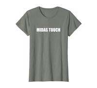 Midas Touch T-Shirt, Women, Olive Heather, Medium