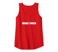 Midas Touch Tank Top, Women, Red, Medium