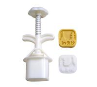 MidAutumn Festival Moon Cakes Maker City Name Moon Cakes Molds Cookie Stamp Hand Press Cookie Dessert Cutter City Name Pattern Cake Molds for Bakings Shape Hand Press Easy to Clean