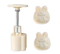 MidAutumn Press Mold Hand-Pressed with Stamps Flower Craft Mold Pastry