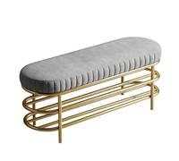 MidCentury Modern 3Tier Shoe Sto Bench Grey PU Leather Entryway Rackand Functal nizer Perfect for Home and Office 100CM Long