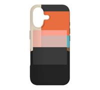 Midcentury Modern Abstract Geometric Circles & Squares Case for iPhone 17