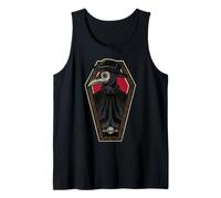 Middle Age Plague Doctor Mask Coffin Medieval Medicine Tank Top