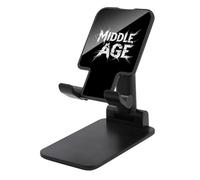 Middle Age Portable Phone Stand Lightweight Printed Smartphone Holder Foldable Compact Desk Stands