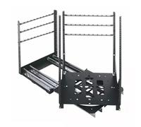 Middle Atlantic Products SRSR-4-15 rack cabinet 15U Wall mounted rack Black