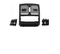 Middle Center Console Air Vent For Benz C Class C180 C200 C230 C260 C280 C300 W204 Interior Black AC Air Vent Grille Outlet Cover Trim Replacement(Rear-High end)