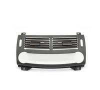 Middle Center Console Air Vent For Benz E Class W211 2003-2008 E200 E230 E260 E2800 E350 Front Dashboard Air Conditioning AC Vent Grille Panel Cover(Dark Gray Middle)
