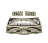 Middle Center Console Air Vent For BENZ S Class W220 S300 S350 1998-2005 Car Front Left Right Middle AC Vent Grille Outlet Panel Cover Replacement(Middle 1PC-Yellow)