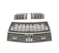 Middle Center Console Air Vent For BENZ S Class W220 S300 S350 1998-2005 Car Front Left Right Middle AC Vent Grille Outlet Panel Cover Replacement(Middle 1PC-Quartz)