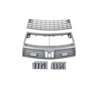 Middle Center Console Air Vent For Benz S-Class W220 S320 S350 1998-2005 Front Dashboard Middle AC Vent Air Vent Grille Panel Cover(Gray middle)