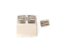 Middle Center Console Air Vent For Benz W212 E Class E200 E260 E300 2009-2012 Sedan Rear Air Conditioner Vent Grille Outer Cover Panel 2128300454(Model A Light Beige)