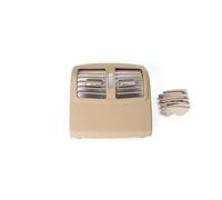 Middle Center Console Air Vent For Benz W212 E Class E200 E260 E300 2009-2012 Sedan Rear Air Conditioner Vent Grille Outer Cover Panel 2128300454(Model B Dark Beige)