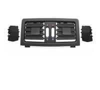 Middle Center Console Air Vent For BMW 5 Series E60 E61 545i 550i E60 E61 Car Rear Center Console Air Conditioning AC Vent Grille Cover Air Vent Panel(E60 E61 Black)