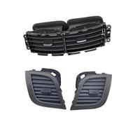 Middle Center Console Air Vent For Hyundai For Verna Solaris Valves 97410-0U0004X AC Center Air Duct Vent Nozzle Conditioning Outlet(3pcs brown)