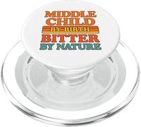 Middle Child Energy Rising Middle Sibling Rivalry PopSockets PopGrip for MagSafe