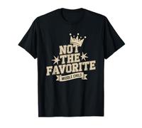 Middle Child Not Favorite Sibling Humor Rivalry Birth Order T-Shirt