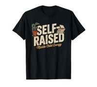 Middle Child Raised Themselves Humor Self Sibling Birth T-Shirt