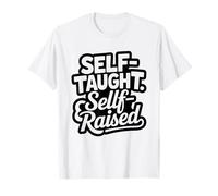 Middle Child Self Taught Raised Humor Sibling Kid Birth T-Shirt