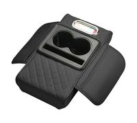 Middle Console Cover Waterproof Elastic Cushion with Cup Phone Holder