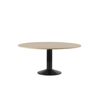 Middle Dining Table Ø160 Oiled Oak/ Black