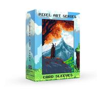 (Middle Earth) 100% Hand-Drawn 100ct Textured Matte TCG/MTG Card Pixel Art Sleeves by Realm Guard