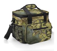 Middle Earth Map Cooler Bags Insulated Lightweight Lunch Cooler Pack Large Leakproof Camping Ice Chest Collapsible Sided Cooler Bags for Hiking Beach Travel Picnic