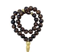 Middle East 10mm Beaded Bracelet Tassel Pendant 33 Prayer Beads Islamic Muslim Tasby Muhammad Rosary Tasbih Tasbeeh Unisex Gifts Coffee