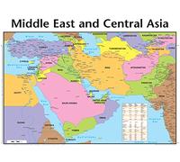 Middle East and Central Asia Map
