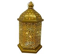 Middle East Arab Vintage Iron Art LED Light Hanging Lamp Hollowed Out Metal LED Hanging Lighting for Home Party Decors Farmhouses Light