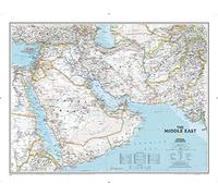 Middle East Classic Map [Tubed] - Reference Maps: Wall Maps Countries & Regions (National Geographic Reference Map)