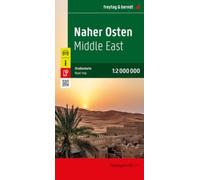 Middle East Road Map : 1:2,000,000 scale