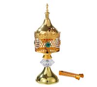 Middle Eastern Incense Burner Holder | Middle Eastern Arabic Incense Burner for Enthusiast Home Living Room Yoga Relaxation Fragrance Lovers