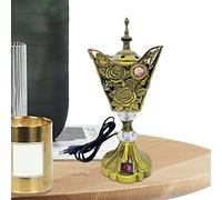Middle Eastern Incense Holder, Vintage Incense Burner, Middle Eastern Censer, Metal Incense Burner, Church Incense Burner, Electric Incense Charcoal Burner Middle Eastern For Living Room, Hotel Decor
