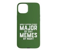 Middle Eastern Studies Major By Day Memes Night Near Eastern Case for iPhone 15 Plus