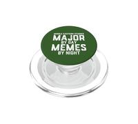 Middle Eastern Studies Major By Day Memes Night Near Eastern PopSockets PopGrip for MagSafe