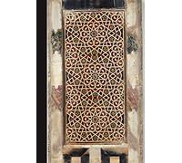 Middle Eastern Themed Journal Notebook: Blank Lined Pages: Arabesque Pattern Islamic Art Background: Great Gift For Lovers Of The Middle East