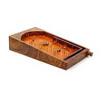 Middle-England Bagatelle Traditional Table Top Game 30cm x 45cm Solid Wood/Brass Pinball Game