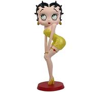 Middle-England Betty Boop Classic Pose Yellow Glitter Dress 29cm Collectable Figurine