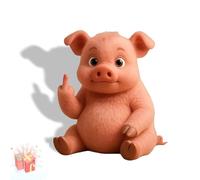 Middle Finger Animals, Attitude Finger Plush Animals, Fun And Soft, Relieve Stress, Unique Desktop Decoration, Birthday For Family And Friends