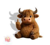 Middle Finger Animals, Attitude Finger Plush Animals, Fun And Soft, Relieve Stress, Unique Desktop Decoration, Birthday For Family And Friends