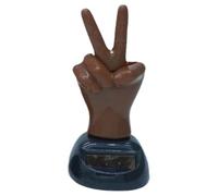 Middle Finger Dashboard, Middle Finger for Car Dashboard | 2 Fingers Waving Solar Powered Car Dashboard Decor | Prank Toy for Table Decoration, Car Interior for Laughter