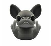 Middle Finger French Bulldog Duck, Funny Frenchie duck Decorations, Cute Frenchie-inspired duck, French Bulldog Jeep Duck, Creative Gift for Car Dashboard Decoration Home Ornament Middle Finger