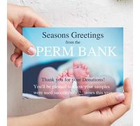 Middle Finger Gifts - Embarrassing Christmas BLEACH (Female) Postcard | Hilarious Prank Post Gag Gift Card - Funny Joke Mail (Delivered to You in an Envelope)