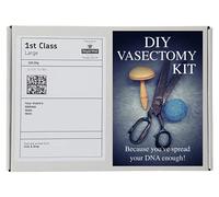 Middle Finger Gifts - Hilarious Prank Post Gag Gift Box - Embarrassing Surprise - VASECTOMY KIT Theme | Funny Birthday Christmas Joke Mail - Sent directly to recipient (100% anonymous)